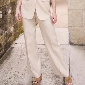 Lafayette 148 Linen Sullivan Pant
